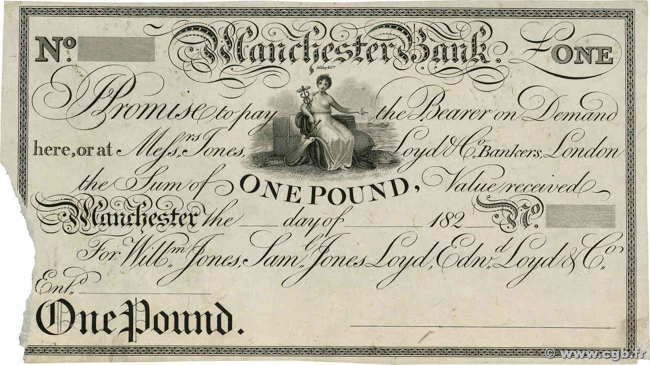 1 Pound ENGLAND Londres 1820  VF