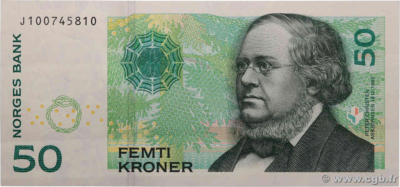 50 Kroner NORVÈGE 2011 P.46d SC