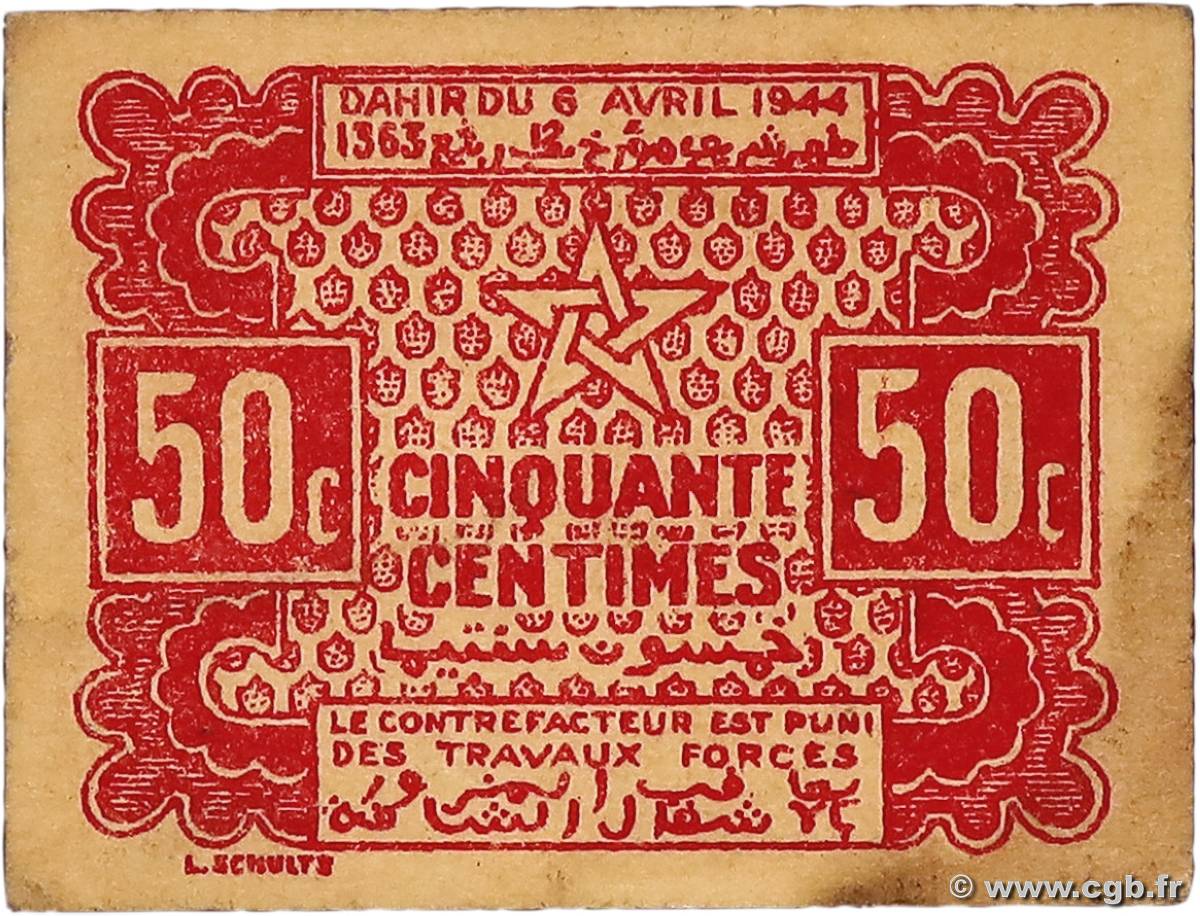 50 Centimes MAROC 1944 P.41 SUP