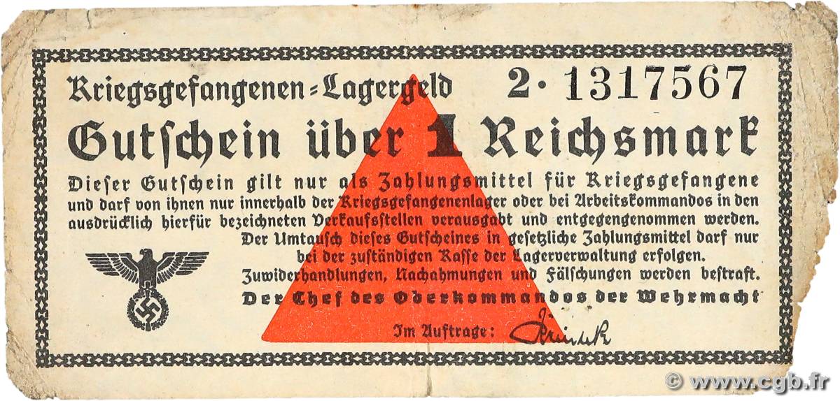 1 Reichsmark ALLEMAGNE 1939 R.518 TB