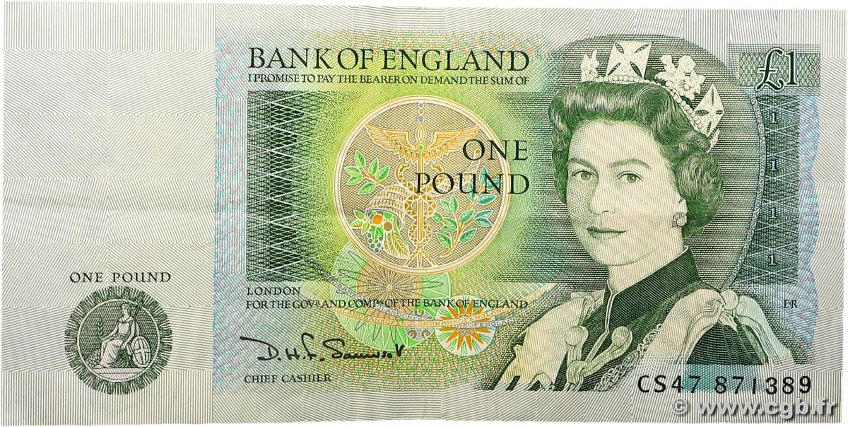 1 Pound ENGLAND 1981 P.377b fVZ