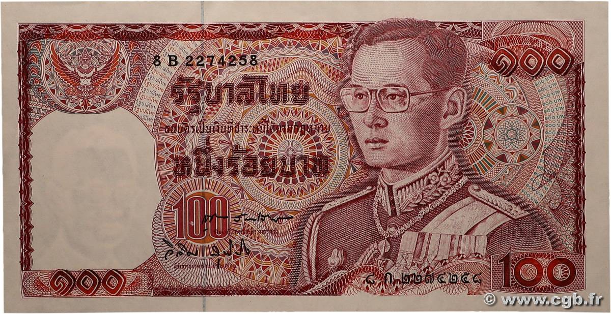 100 Baht THAÏLANDE 1978 P.089 SUP