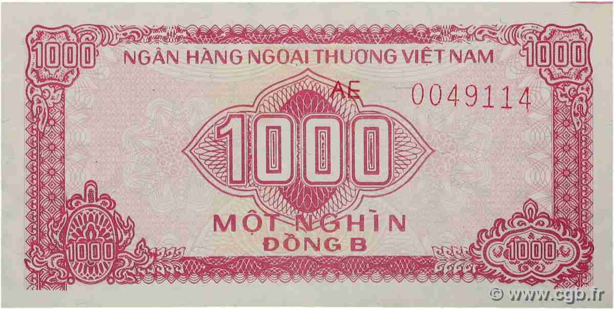 1000 Dong VIET NAM 1987 P.FX6 UNC