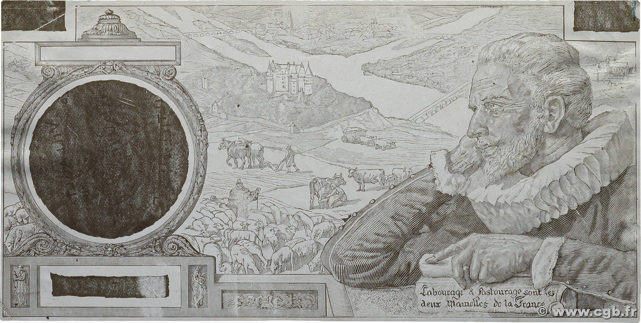 100 Francs SULLY Épreuve FRANCE 1939 F.26.00e SPL