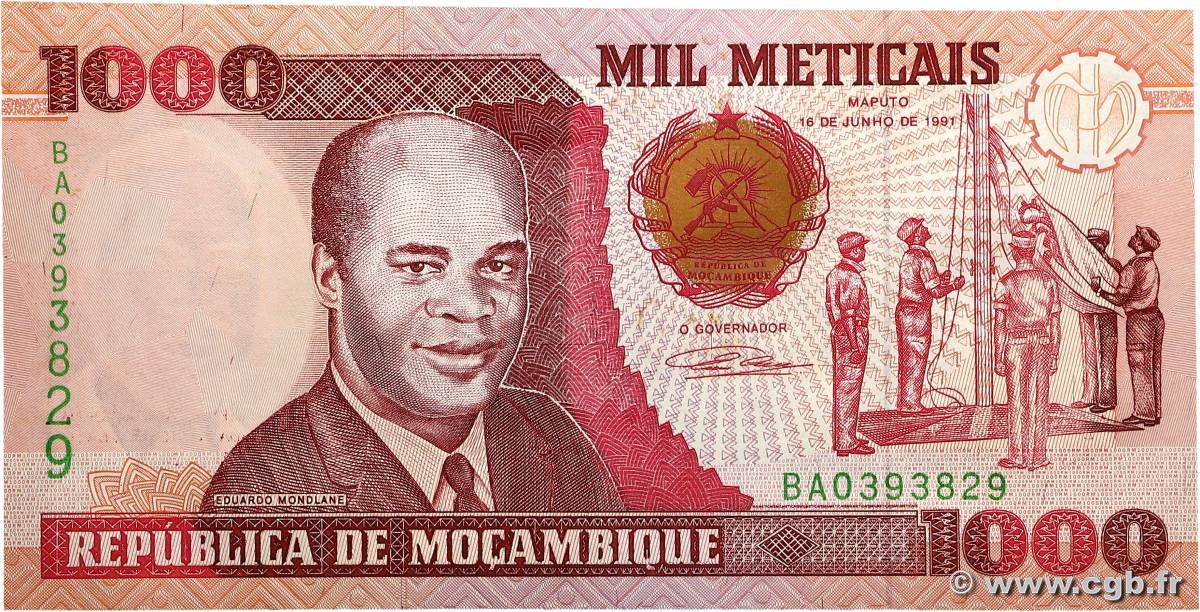 1000 Meticais MOZAMBIQUE 1991 P.135 pr.NEUF