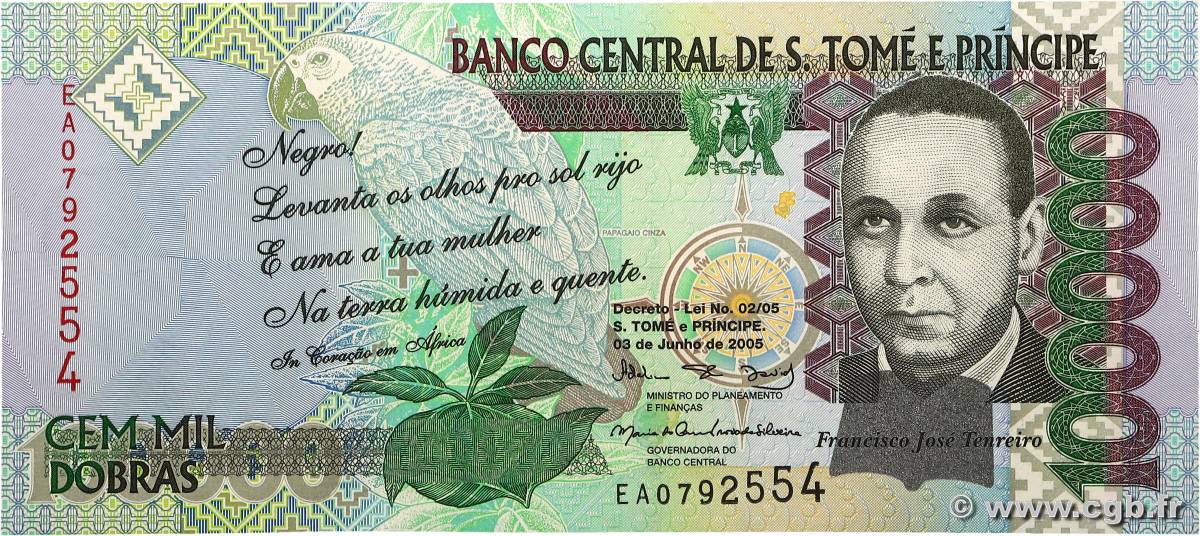 100000 Dobras SAINT THOMAS et PRINCE  2005 P.069a pr.NEUF