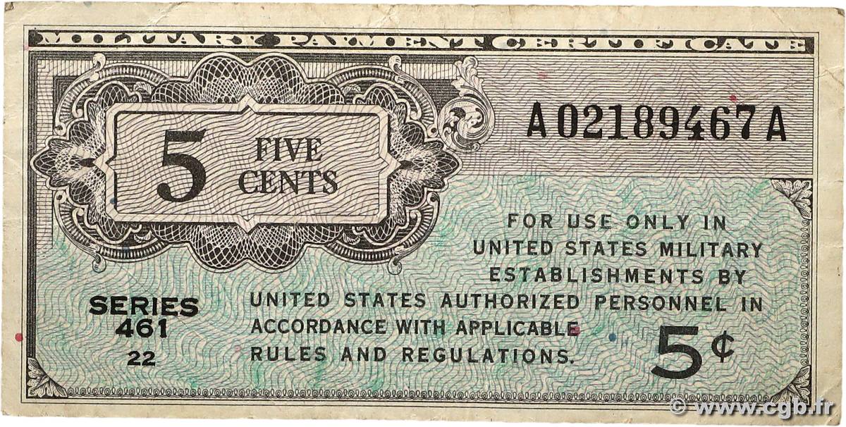 5 Cents ÉTATS-UNIS D AMÉRIQUE 1946 P.M001 TB