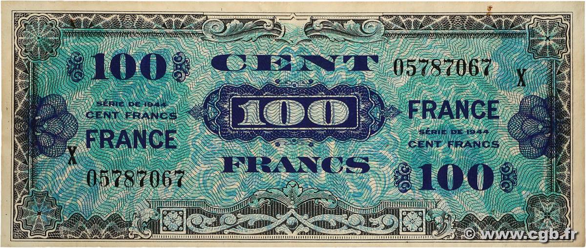100 Francs FRANCE FRANCE 1945 VF.25.11 TTB