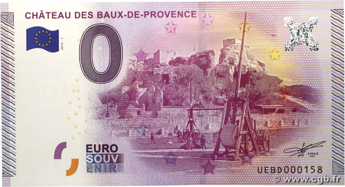 0 Euro FRANCE régionalisme et divers Baux de Provence 2015 P.- NEUF
