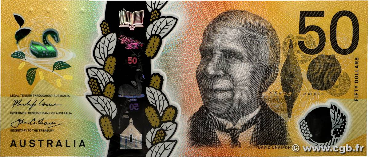 50 Dollars AUSTRALIE  2018 P.65 SPL+