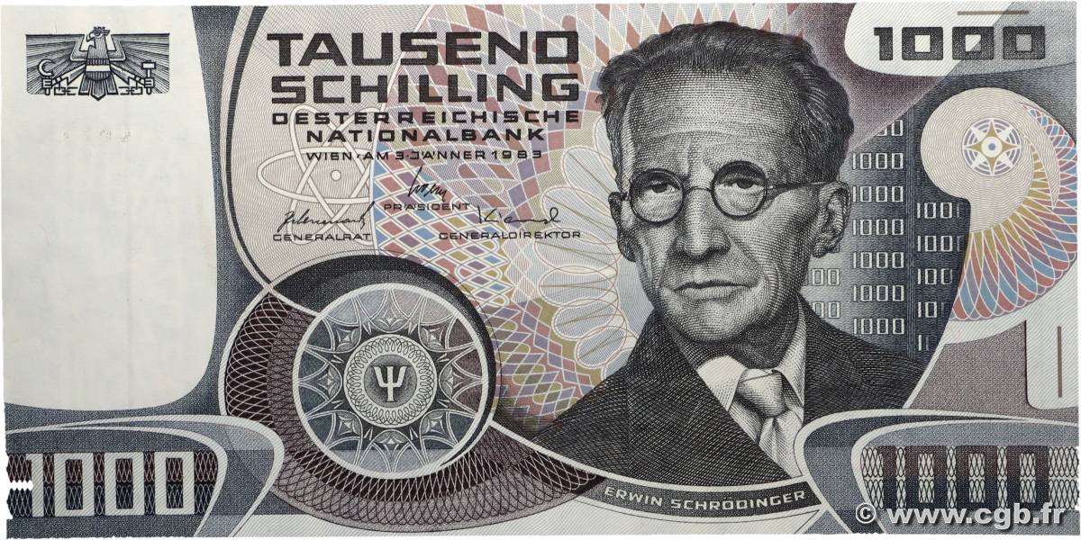 1000 Schilling AUTRICHE  1983 P.152 NEUF