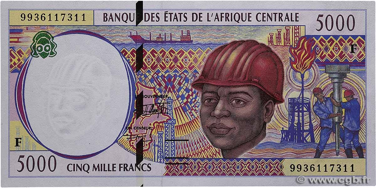 5000 Francs type 1994F CENTRAFRIQUE  1999 A.199Fe pr.NEUF