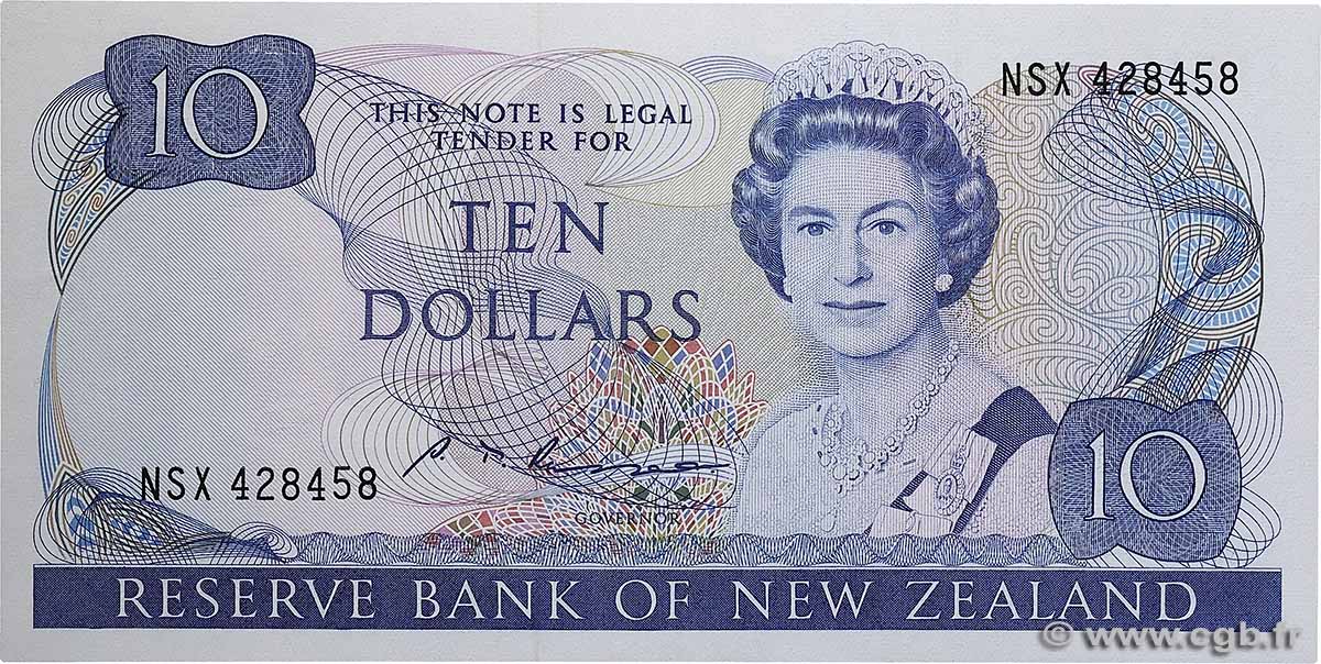 10 Dollars NOUVELLE-ZÉLANDE 1985 P.172b NEUF