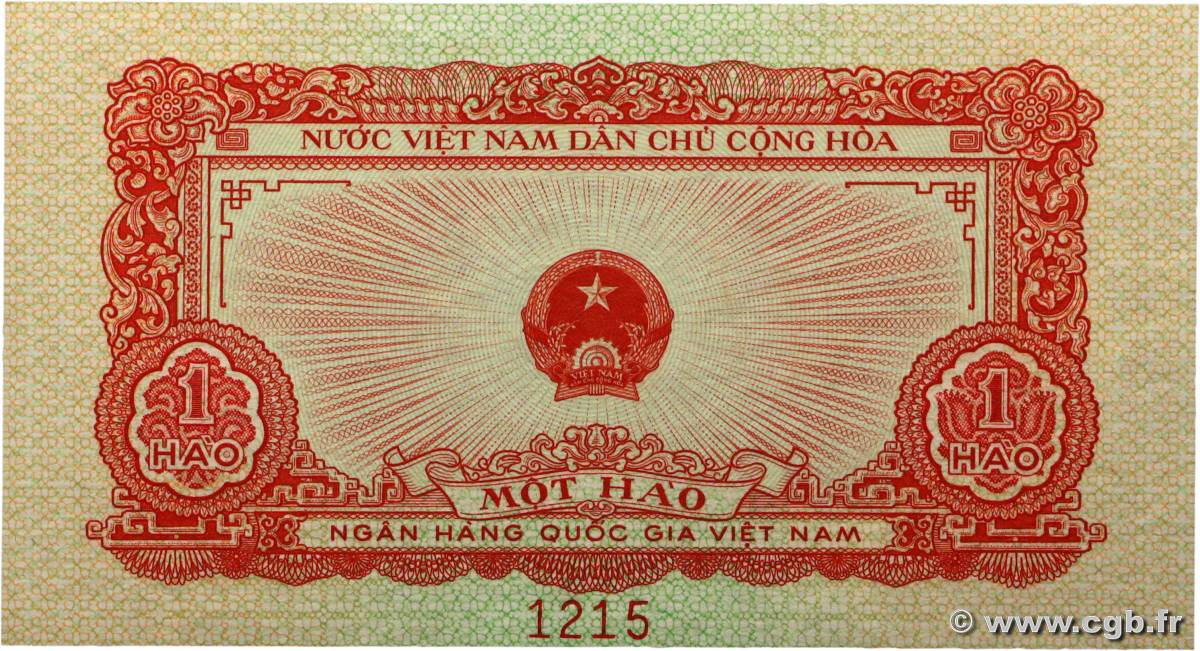 1 Hao Spécimen VIETNAM 1958 P.068s fST+