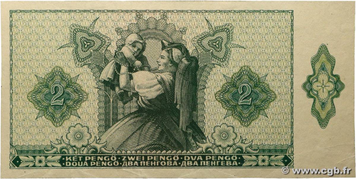 2 Pengö Épreuve HONGRIE 1940 P.108p SPL