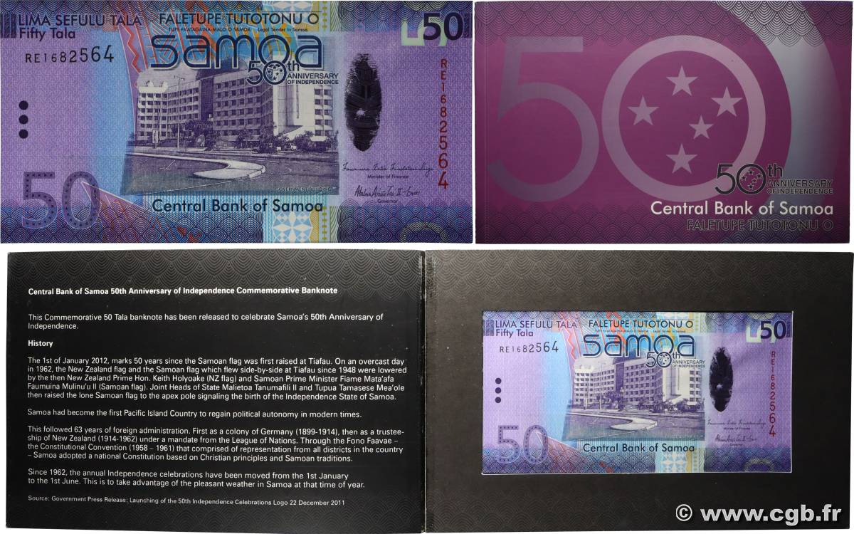 50 Tala Set de présentation SAMOA  2008 P.42 NEUF