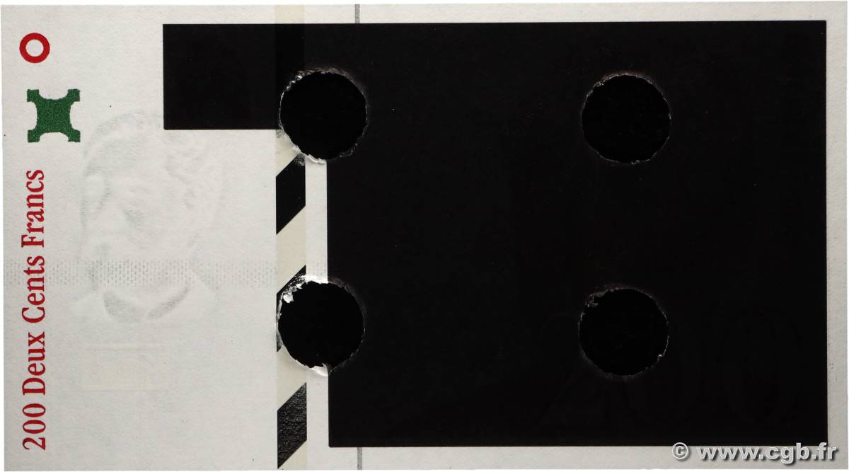 200 Francs EIFFEL Test Note FRANCE 1995 F.75- UNC-