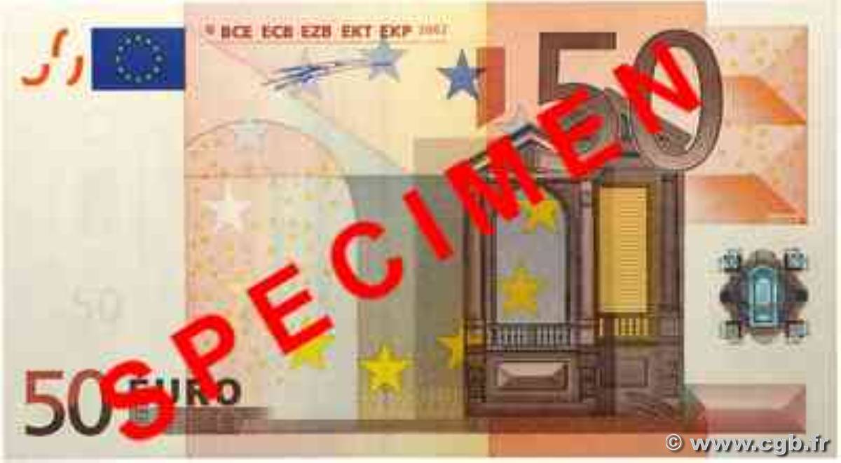 50 Euro EUROPA 2002 P.04v ST