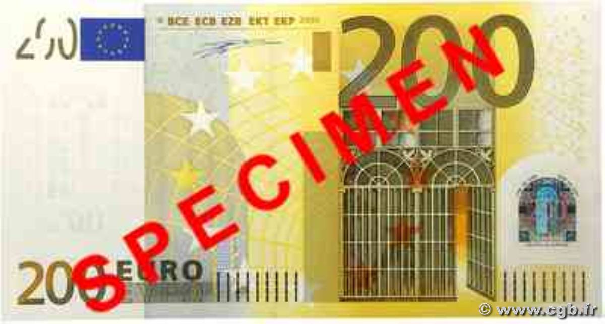 200 Euro EUROPA 2002 P.06u ST