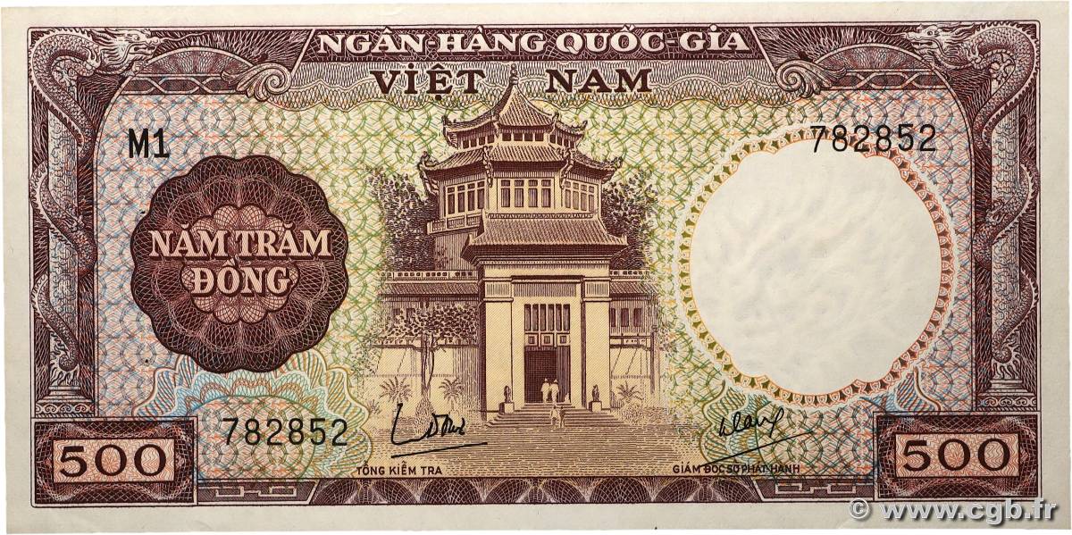 500 Dong VIET NAM SUD 1964 P.22a SPL