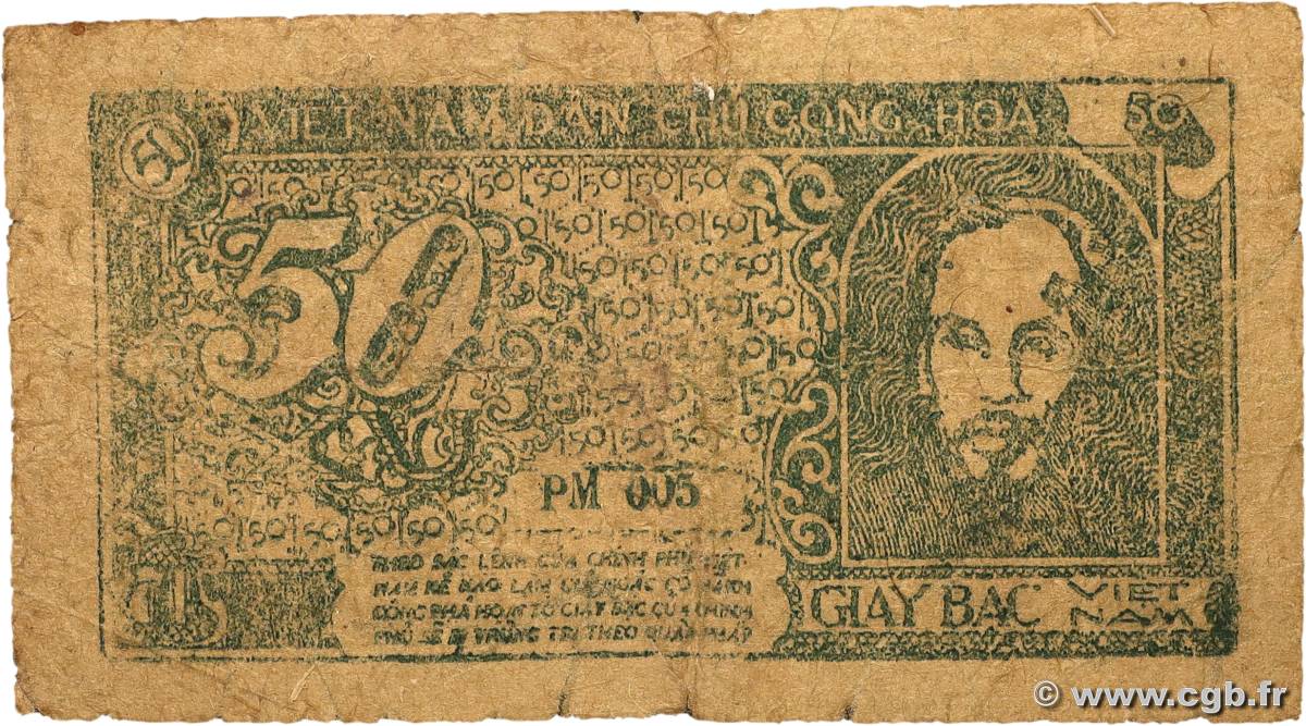 50 Xu VIETNAM 1948 P.014a fS