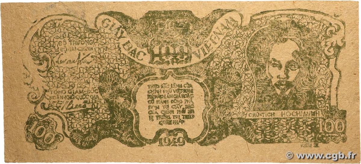 100 Dong VIET NAM 1949 P.029 TTB+