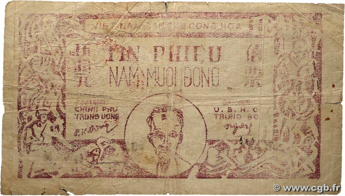 50 Dong VIETNAM 1949 P.050g fS