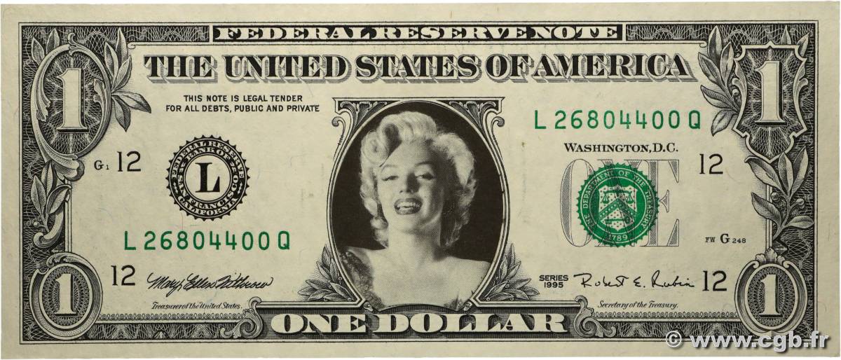 1 Dollar ÉTATS-UNIS D AMÉRIQUE San Francisco 1995 P.- NEUF