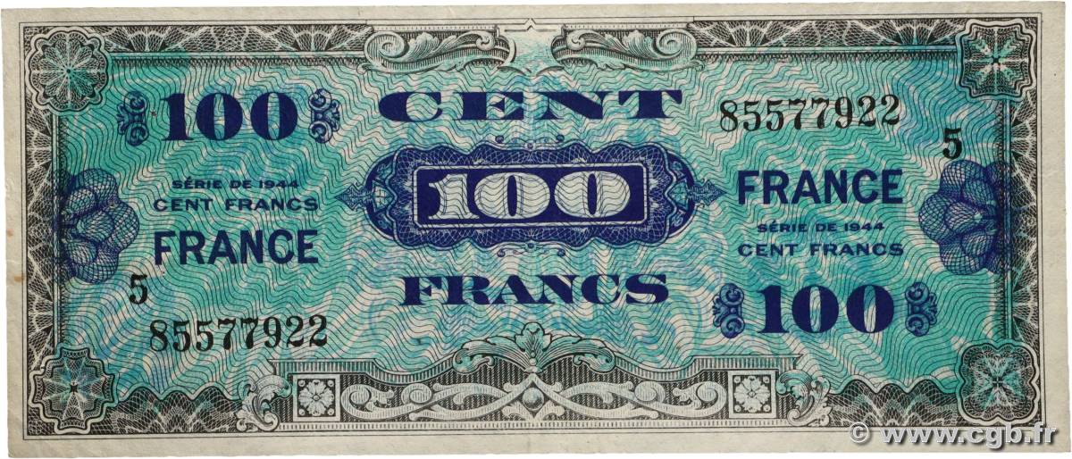 100 Francs FRANCE FRANCE  1945 VF.25.05 TB+