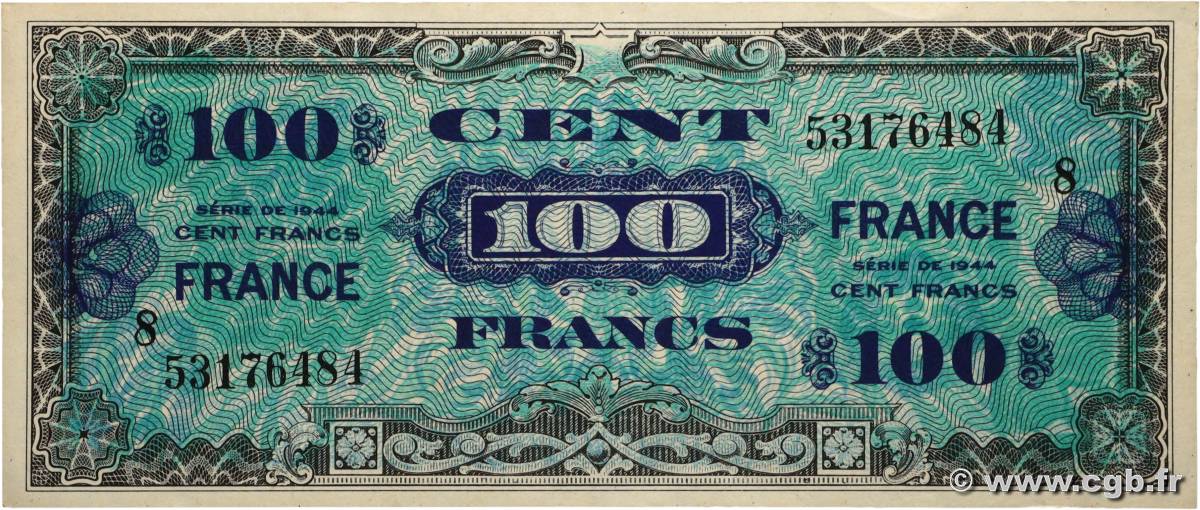 100 Francs FRANCE FRANCE  1945 VF.25.08 SUP