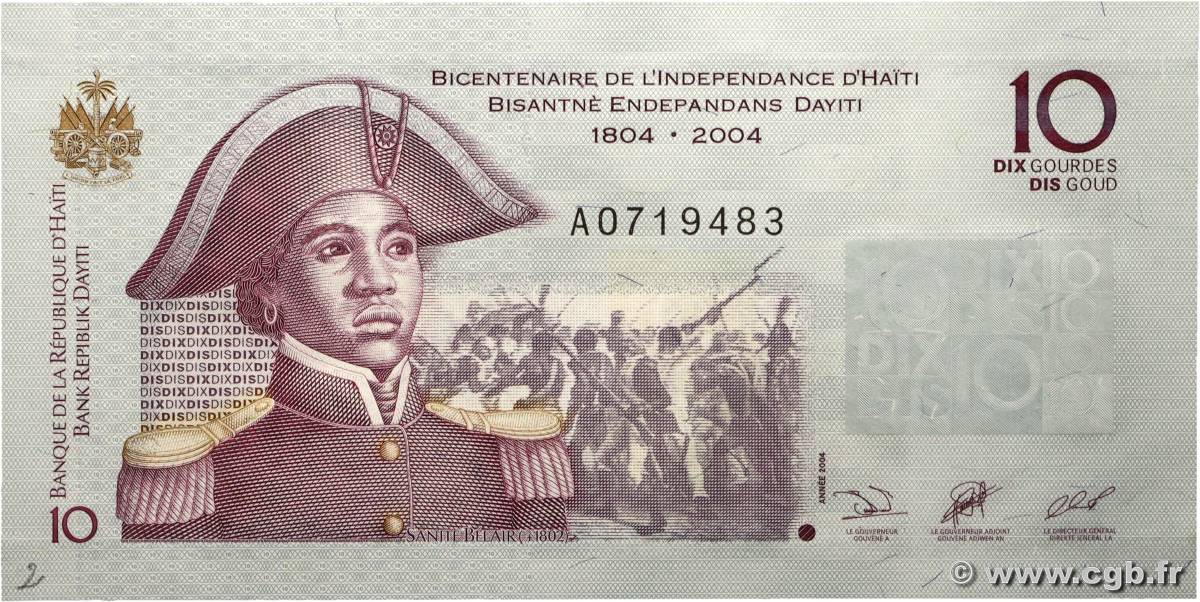 10 Gourdes HAÏTI  2004 P.272a NEUF