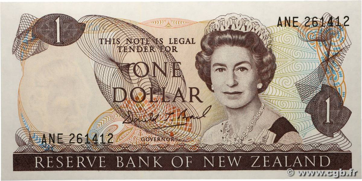1 Dollar NOUVELLE-ZÉLANDE  1988 P.169c NEUF