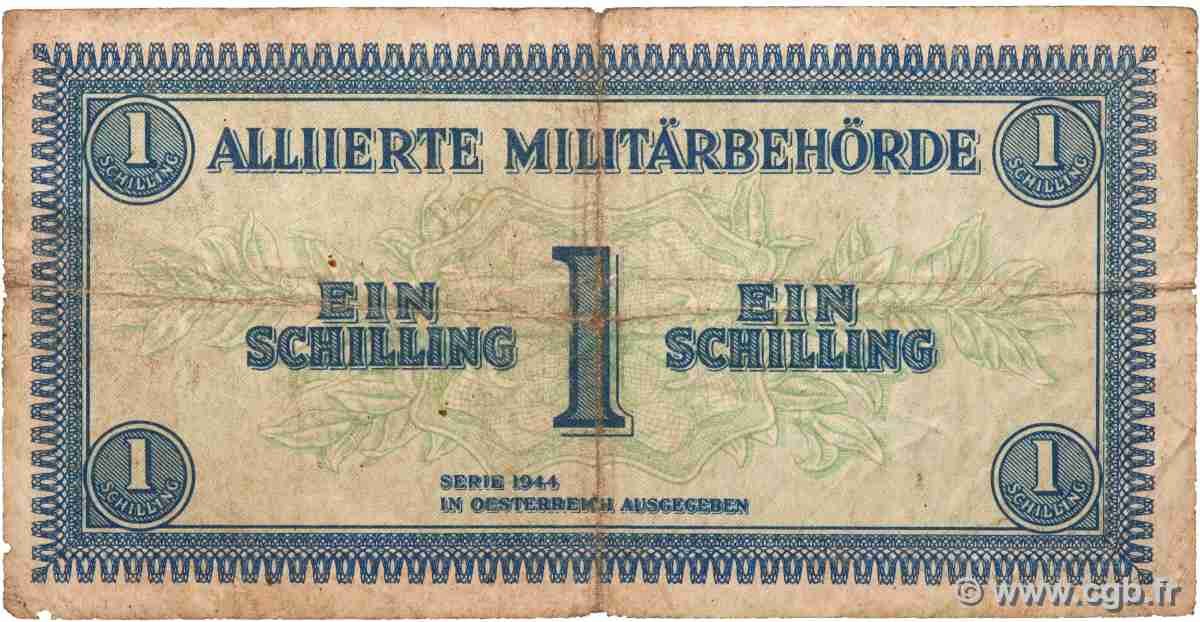 1 Schilling AUSTRIA 1944 P.103a BC