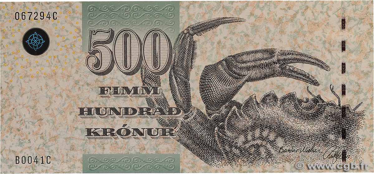 500 Kronur ÎLES FEROE 2004 P.27 NEUF