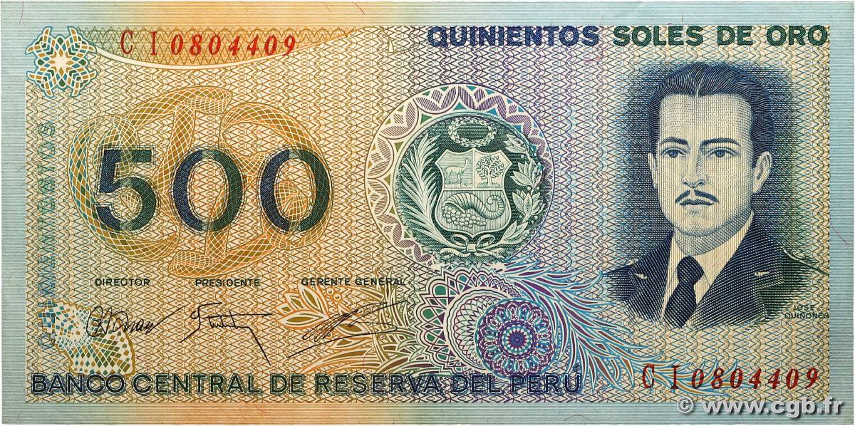 500 Soles de Oro PÉROU 1976 P.115 TTB+
