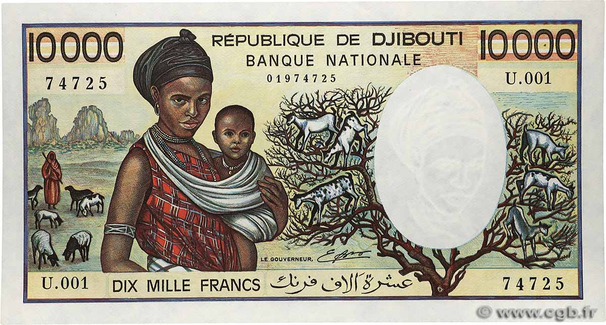 10000 Francs DJIBOUTI 1984 P.39b NEUF