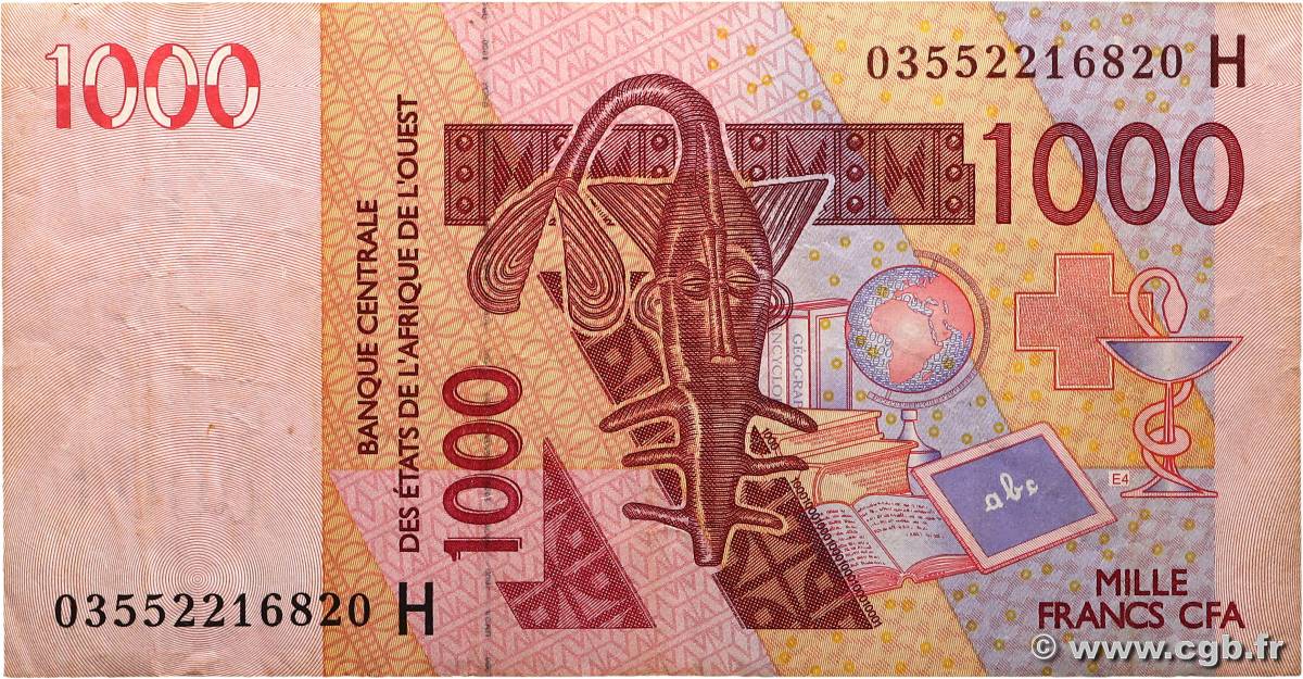 1000 Francs ESTADOS DEL OESTE AFRICANO 2003 P.615Ha BC+