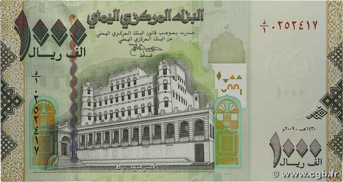 1000 Rials YÉMEN - RÉPUBLIQUE ARABE 2009 P.36a pr.NEUF
