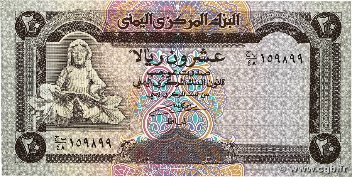 20 Rials YÉMEN - RÉPUBLIQUE ARABE 1995 P.25 NEUF