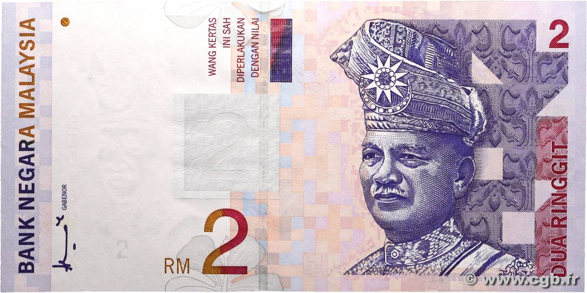 2 Ringgit MALAISIE 1996 P.40a NEUF