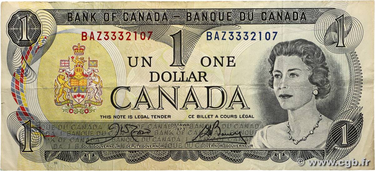 1 Dollar CANADA 1973 P.085c TB+