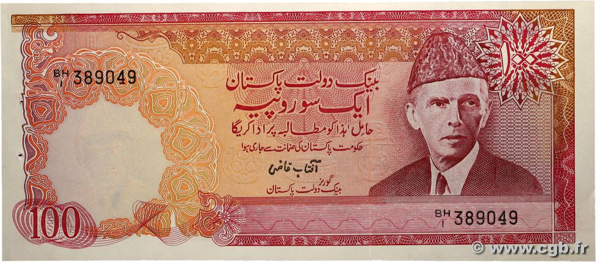 100 Rupees PAKISTAN 1975 P.36 pr.SPL