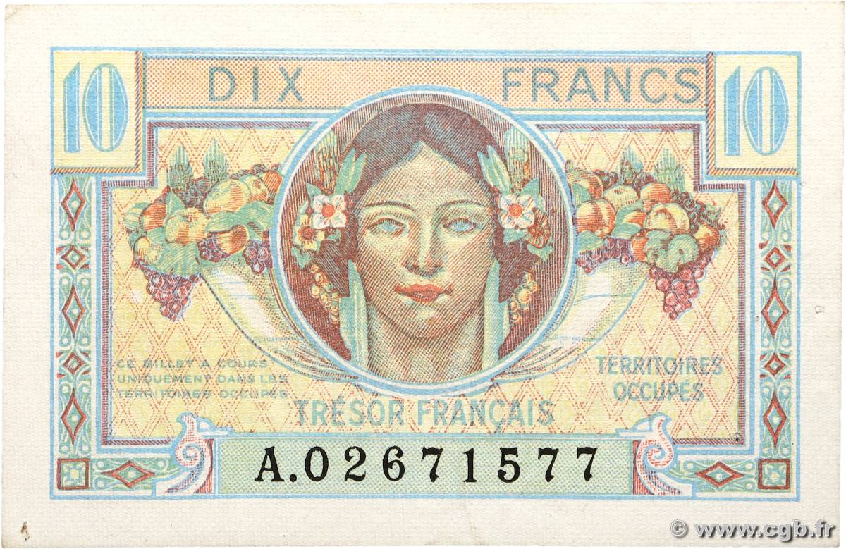 10 Francs TRÉSOR FRANÇAIS FRANCE 1947 VF.30.01 SUP