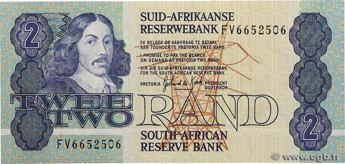 2 Rand SOUTH AFRICA 1983 P.118d UNC