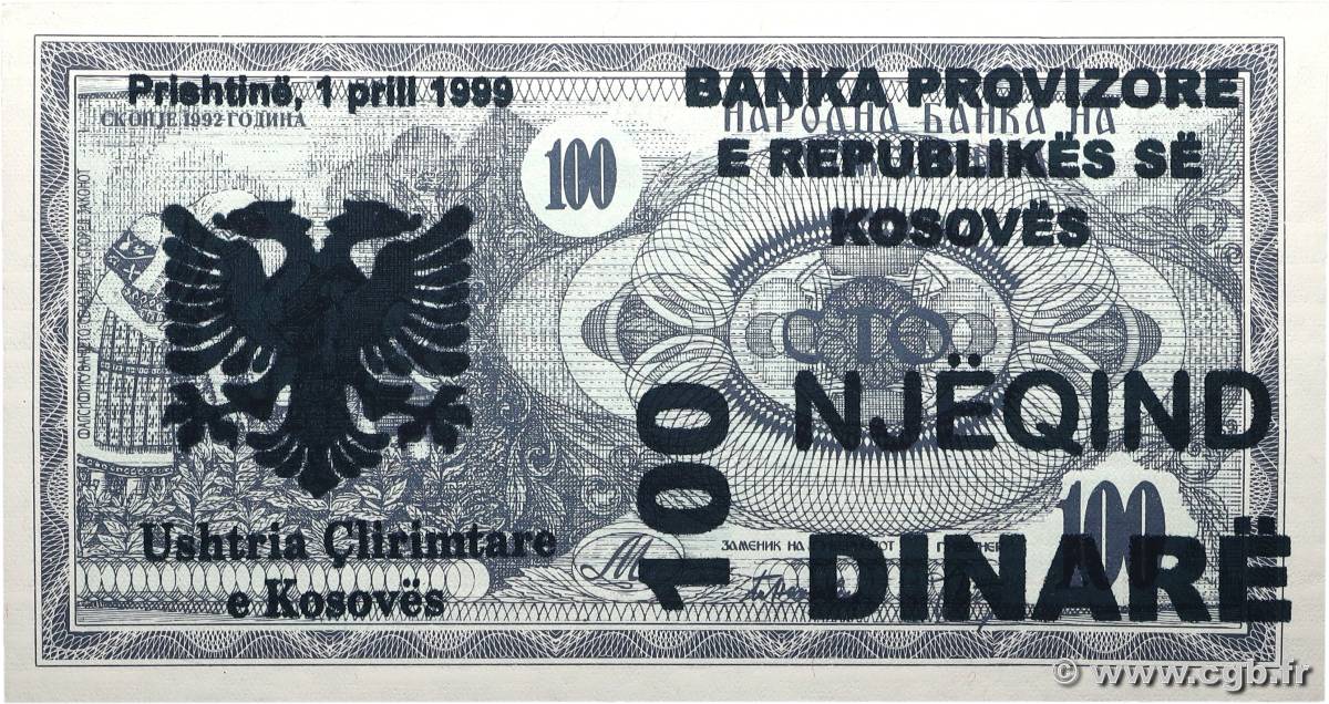 100 Dinare YOUGOSLAVIE 1999 P.- NEUF