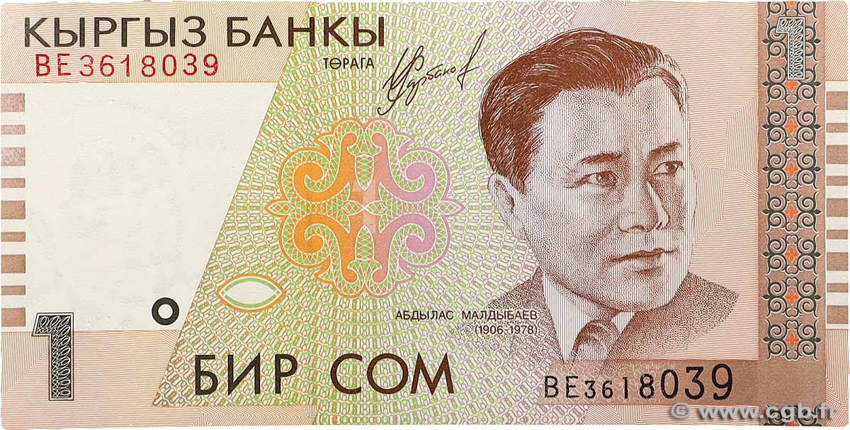 1 Som KIRGHIZISTAN 1999 P.15 pr.NEUF