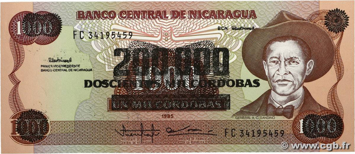 1000 Cordobas NICARAGUA 1990 P.162 pr.NEUF