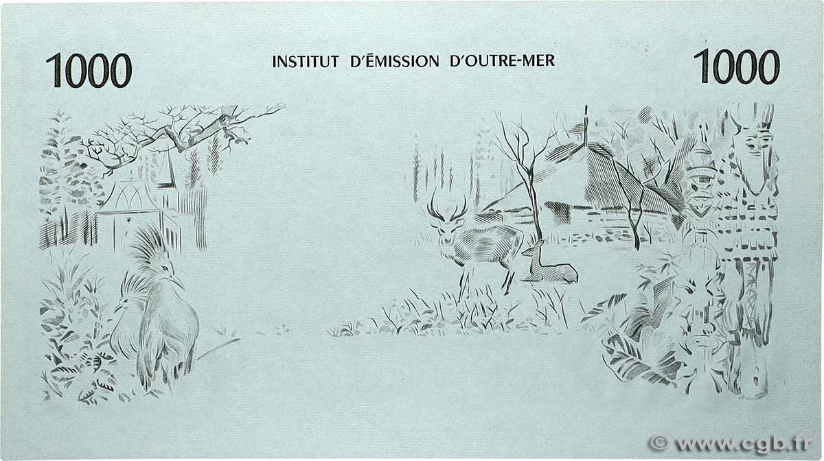 1000 Francs Épreuve FRENCH PACIFIC TERRITORIES 1996 P.02p UNC