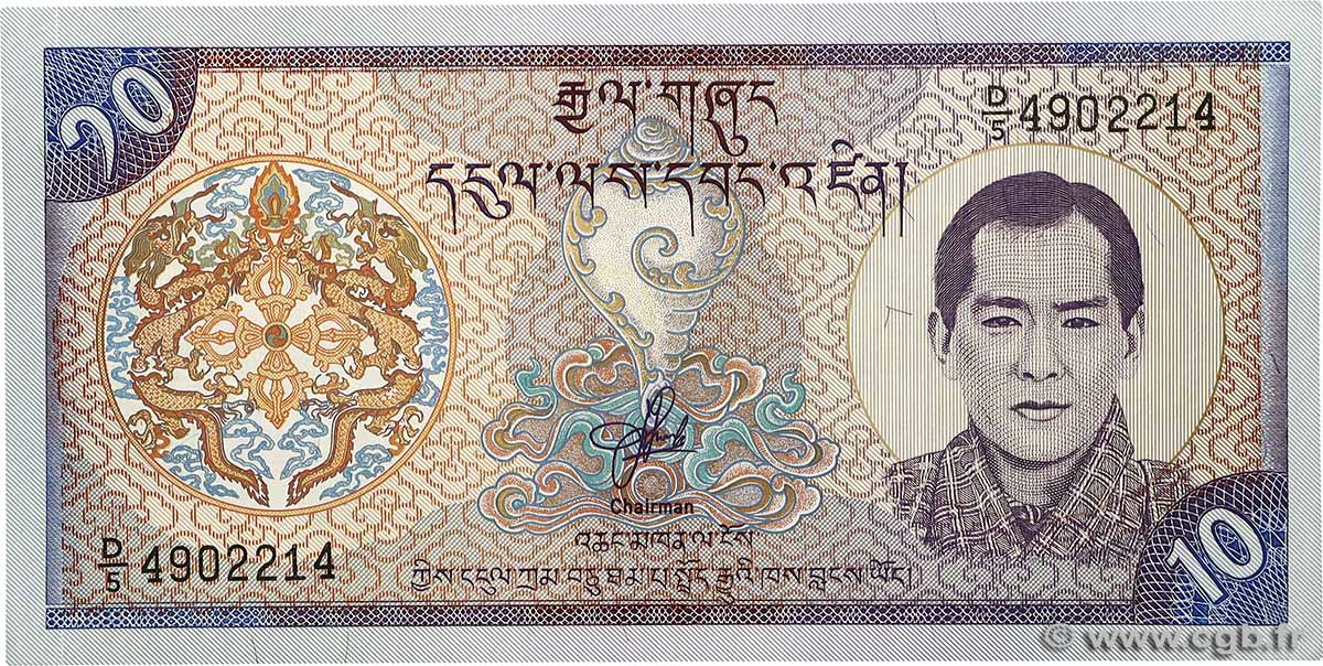 10 Ngultrum BHUTAN 2000 P.22 FDC