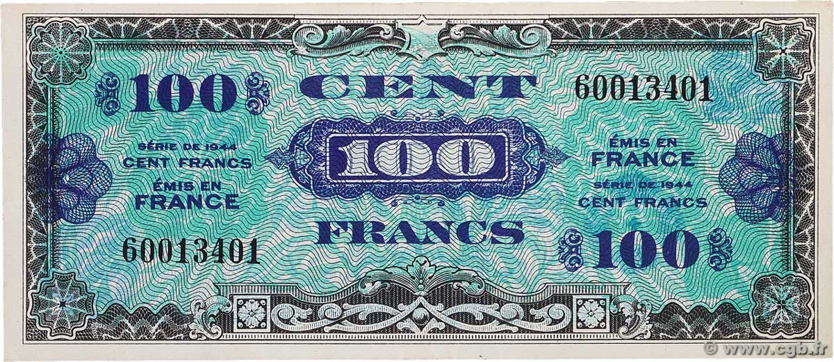 100 Francs DRAPEAU FRANCE 1944 VF.20.01 NEUF